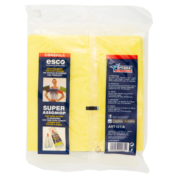 arcasa Panno Multiuso Multipan 38x38 cm 5 pz