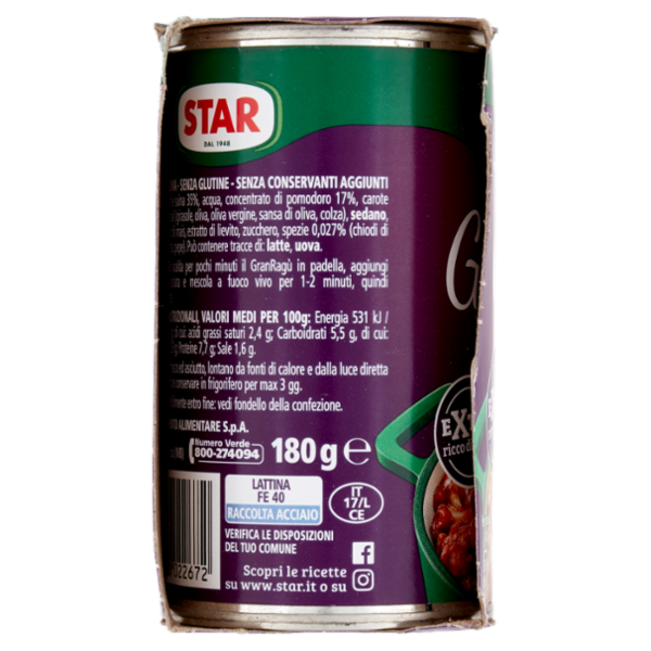 Star il mio Gran Ragù Extra Gusto 2 x 180 g