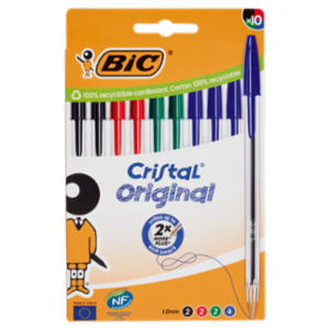 Bic Cristal Original Penna a Sfera 1.0mm 10 Pz
