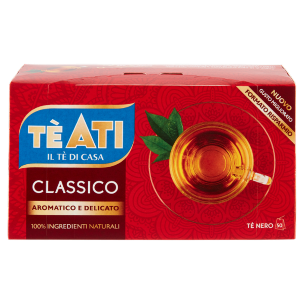 TèAti Classico Tè Nero 50 x 1,5 g