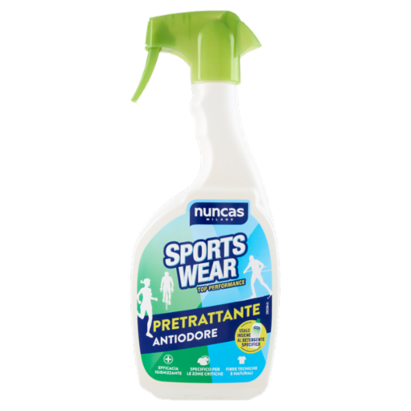 nuncas Sportswear Pretrattante Antiodore 500 ml