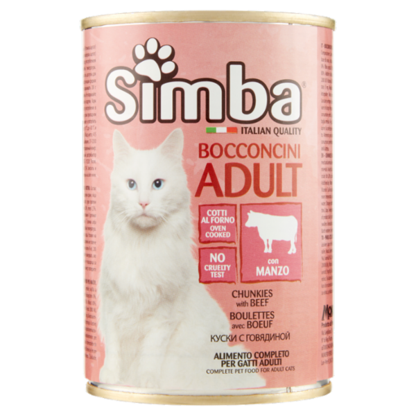 Simba Bocconcini Adult con Manzo 415 g