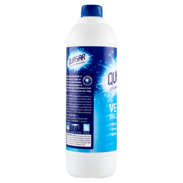 Quasar Vetri con Alcool Ricarica 580 ml