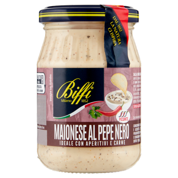 Biffi Maionese al Pepe Nero 180 g