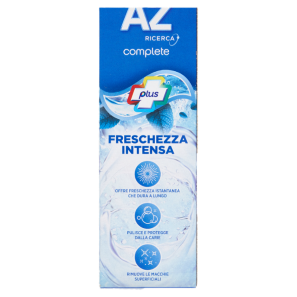 AZ Ricerca Dentifricio Complete Plus Freschezza Intensa Menta Fresca 65 ml