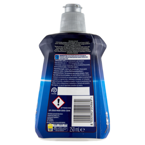 Finish Brillasciuga Regular brillantante lavastoviglie 250 ml