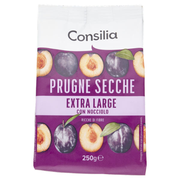 Consilia Prugne Secche Extra Large con Nocciolo 250 g