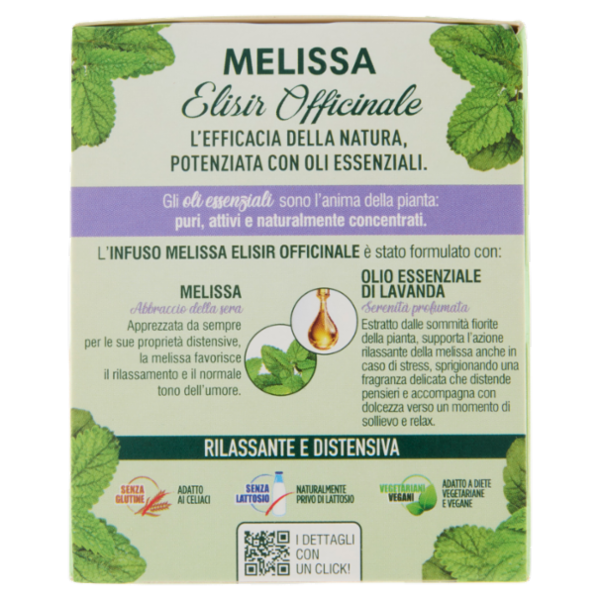 L'Angelica Melissa Elisir Officinale 18 Filtri 27 g