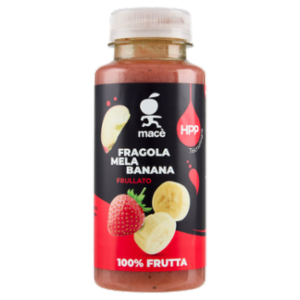 Macè Fragola Mela Banana Frullato 250 Ml
