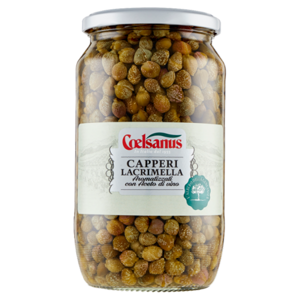 Coelsanus Capperi Lacrimella Aromatizzati con Aceto di vino 700 g