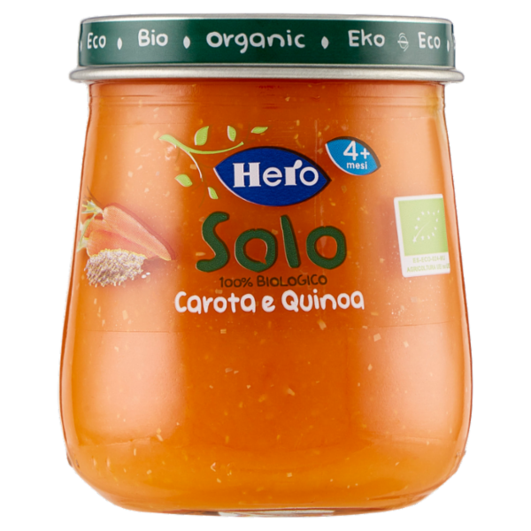 Hero Solo Carota e Quinoa 120 g