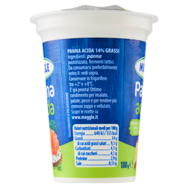 Meggle Panna acida 180 g