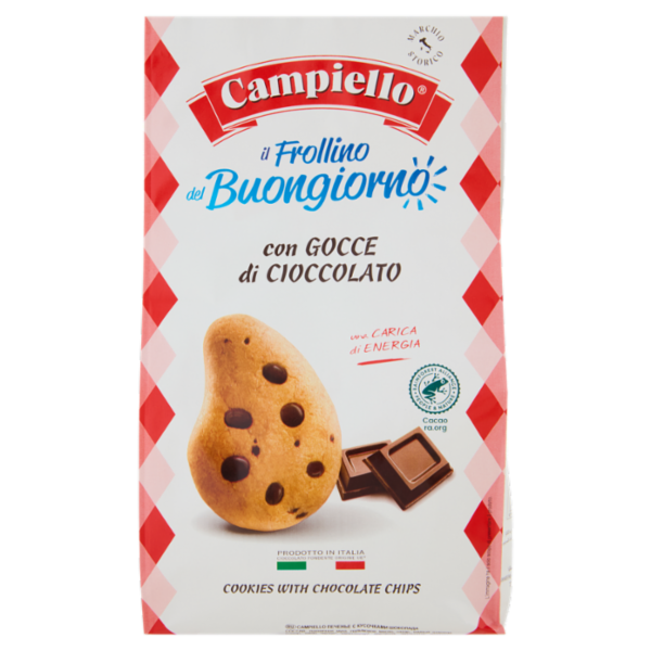 Campiello il Frollino del Buongiorno con Gocce di Cioccolato 350 g