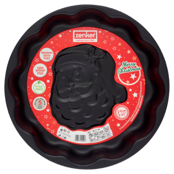 zenker Stampo Babbo Natale 24cm