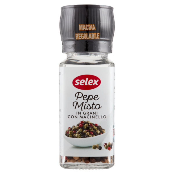 Selex Pepe Misto in Grani con Macinello 40 g