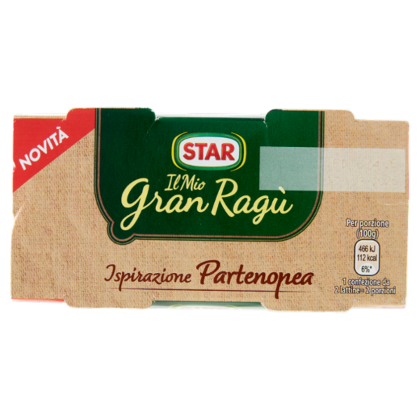 Star il Mio GranRagù Ispirazione Partenopea 2 x 100 g