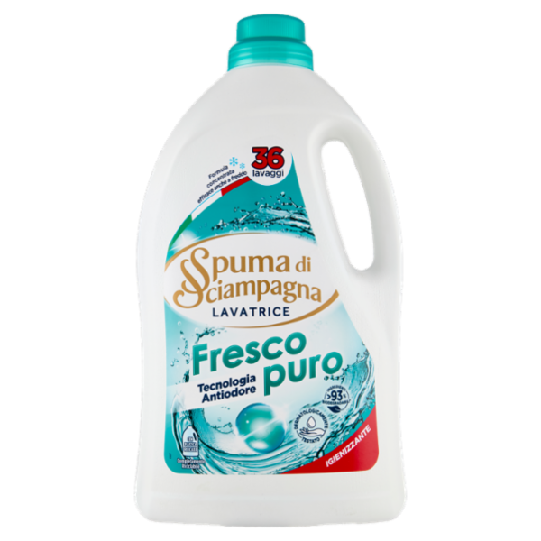 Spuma di Sciampagna Lavatrice Fresco puro 1620 ml