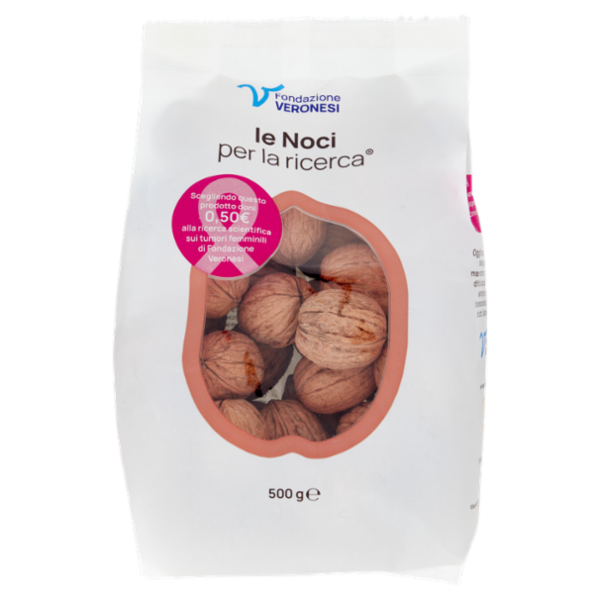 Fondazione Umberto Veronesi le noci per la ricerca 500 g