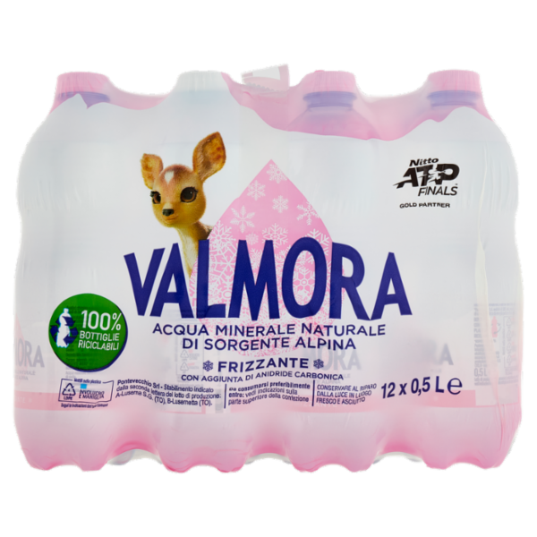 Valmora Sorgente Alpina Frizzante 12 x 0,5 L