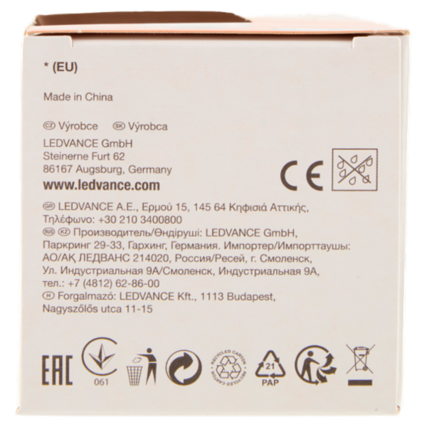 Osram Led Star Classic A 75 Warm White 10 W E27