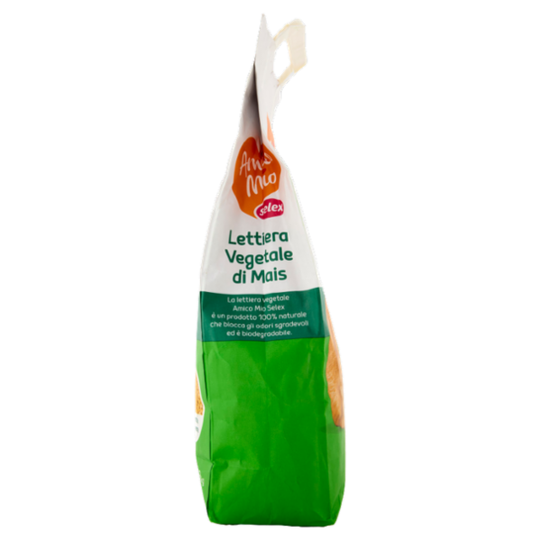 Selex Amico Mio Gatto Lettiera Agglomerante Vegetale di Mais Giallo 3 kg