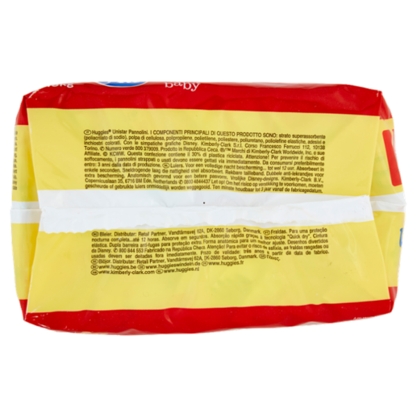 Huggies unistar Pannolini 4 7-18 Kg 16 pz