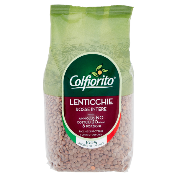 Colfiorito Lenticchie Rosse Intere 400 g