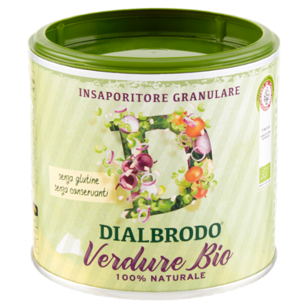 Dialbrodo Insaporitore Granulare Verdure Bio 115 g