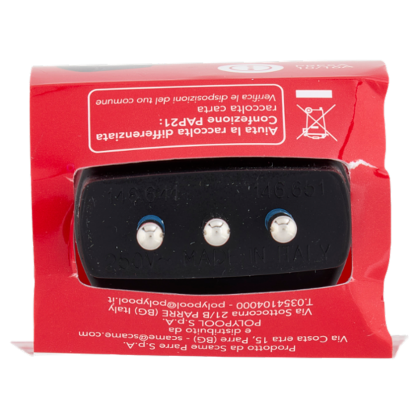 Scame Adattatore 10A Spina 10A, presa 10/16A, 2P+T 250V