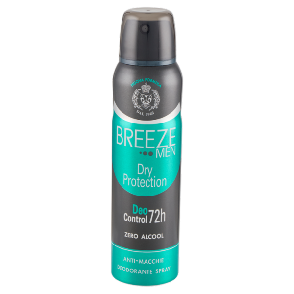 Breeze Men Dry Protection Deodorante Spray 150 mL