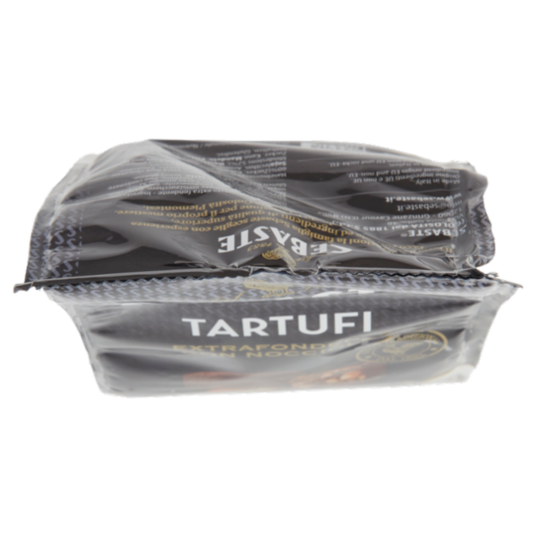 Sebaste Tartufi Extrafondenti con Nocciole 180 g