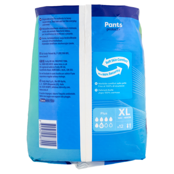 Tena Pants protect+ Plus XL 12 pz