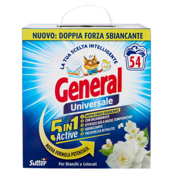 General Universale 5in1 Active per Bianchi e Colorati 2,43 kg