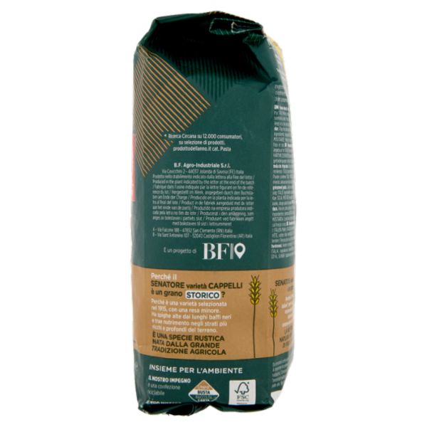 Le Stagioni d'Italia Senatore varietà Cappelli Fusilli 500 g