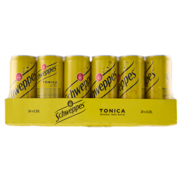 Schweppes Tonica lattina sleek 24 x 0,33 L