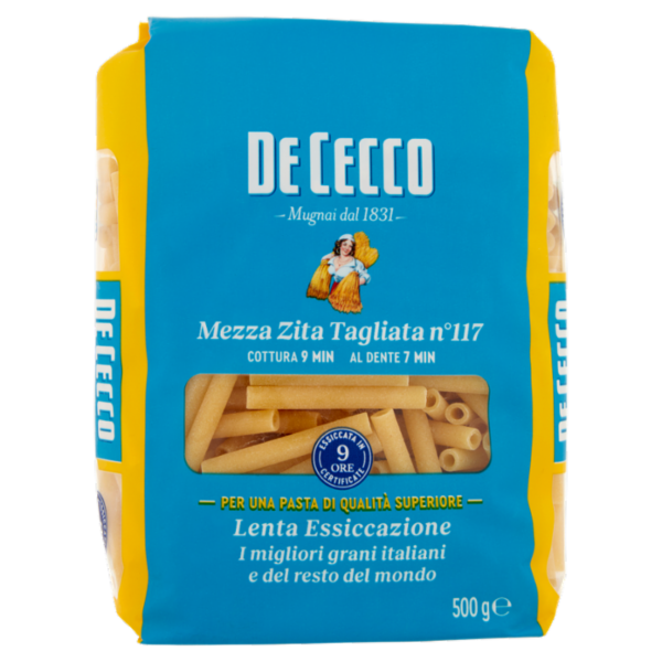 De Cecco Mezza Zita Tagliata n°117 500 g