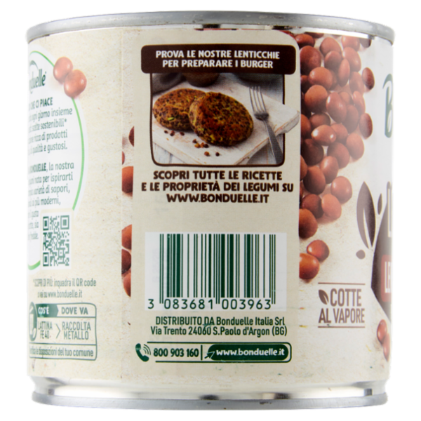 Bonduelle Legumeria Lenticchie Piccole 310 g