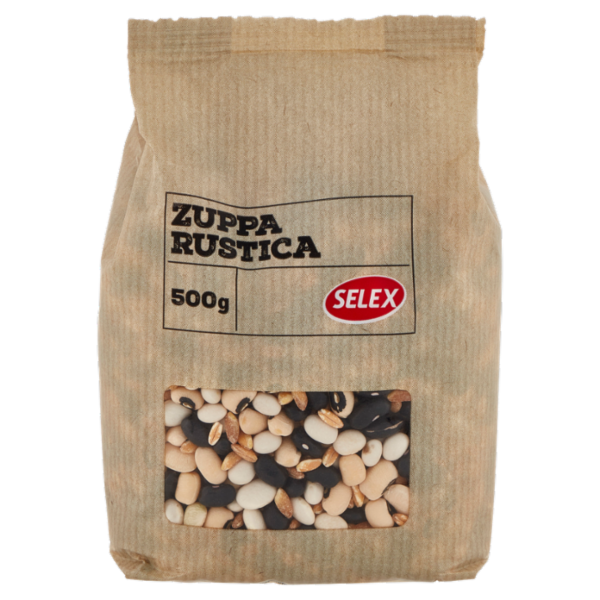 Selex Legumi e Cereali Secchi Misto per Zuppa Rustica 500 g