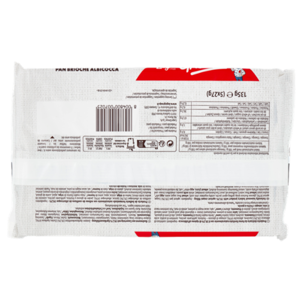 Lago Gastone Pan Brioche Albicocca 5 x 27 g