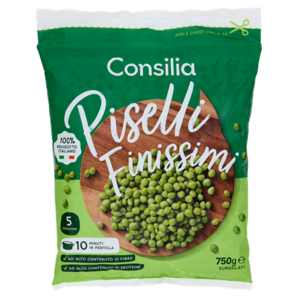 Consilia Piselli Finissimi Surgelati 750 g