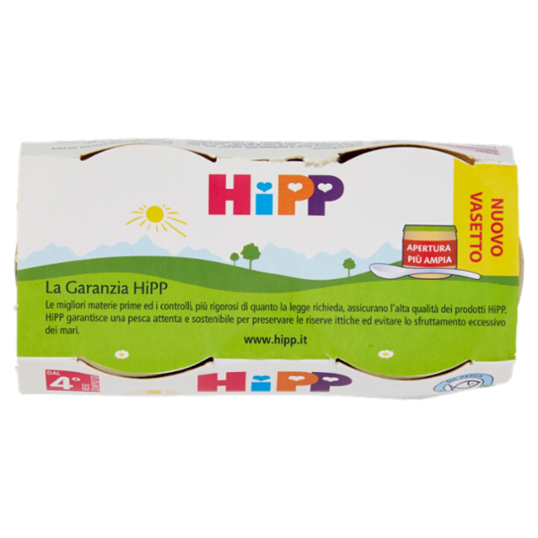 HiPP Merluzzo con patate e carote Omogeneizzato 2 x 80 g