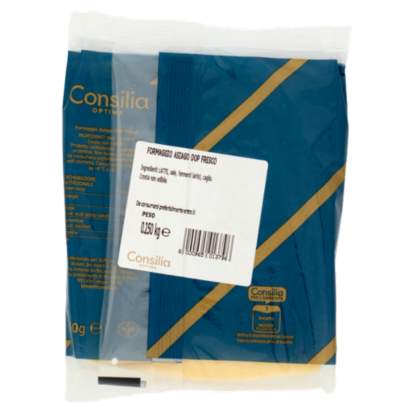 Consilia Optima Asiago DOP Fresco 250 g