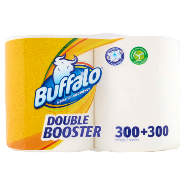 Buffalo Double Booster 300+300 strappi 2 pz
