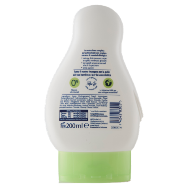 HiPP Baby Care 2in1 Doccia + Shampoo Pelli Sensibili 200 ml