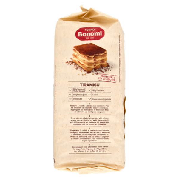 Forno Bonomi Savoiardi 5 x 100 g