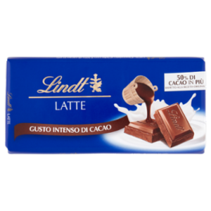 Lindt Gamme Bleue Tavoletta Cioccolato Al Latte Extra Cacao 100 g