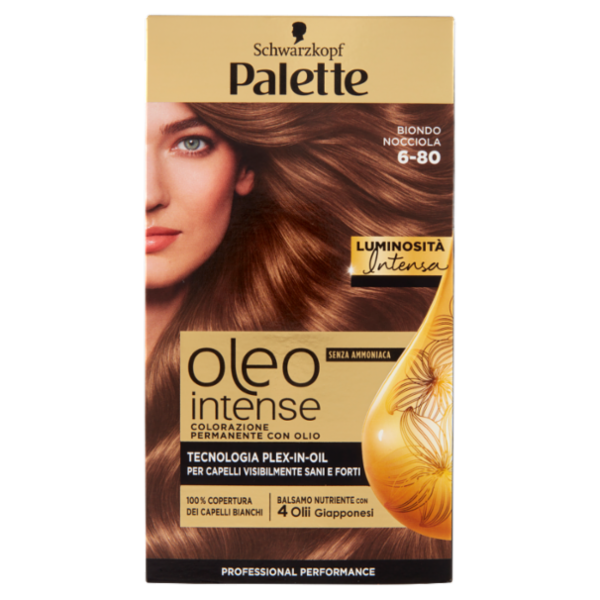 Palette oleo intense Biondo Nocciola 6-80