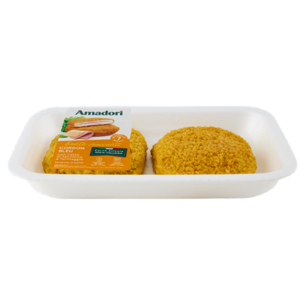 Amadori Cordon Bleu con cotto di tacchino e formaggio 0,250 kg
