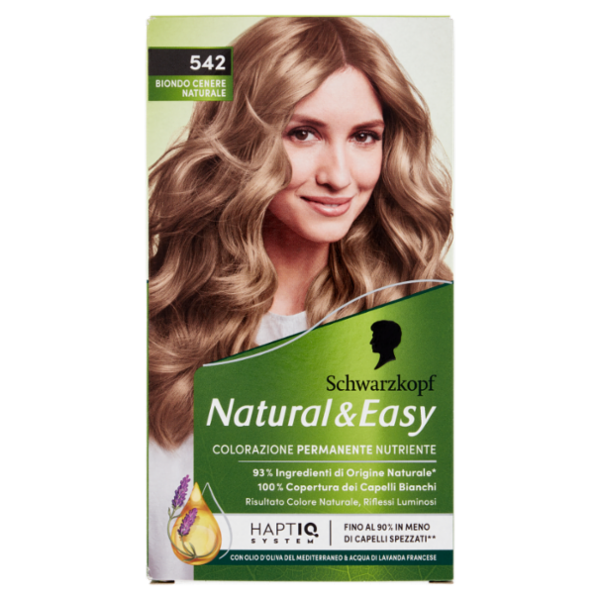 Schwarzkopf Natural&Easy 542 Biondo Cenere Naturale