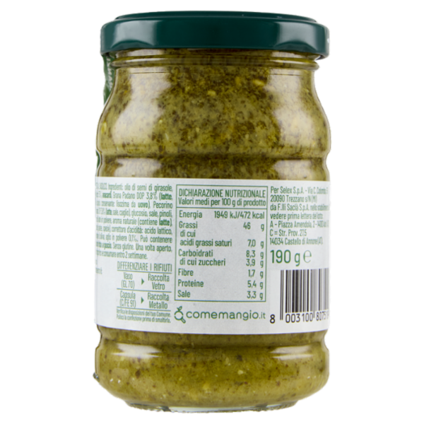 Selex Pesto alla Genovese 190 g
